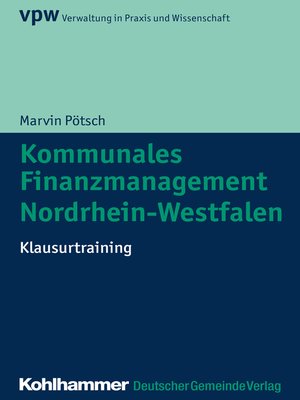 cover image of Kommunales Finanzmanagement Nordrhein-Westfalen